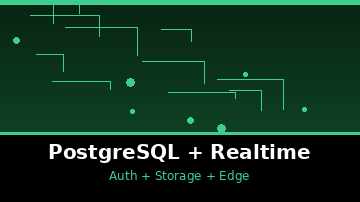 Supabase PostgreSQL + Realtime